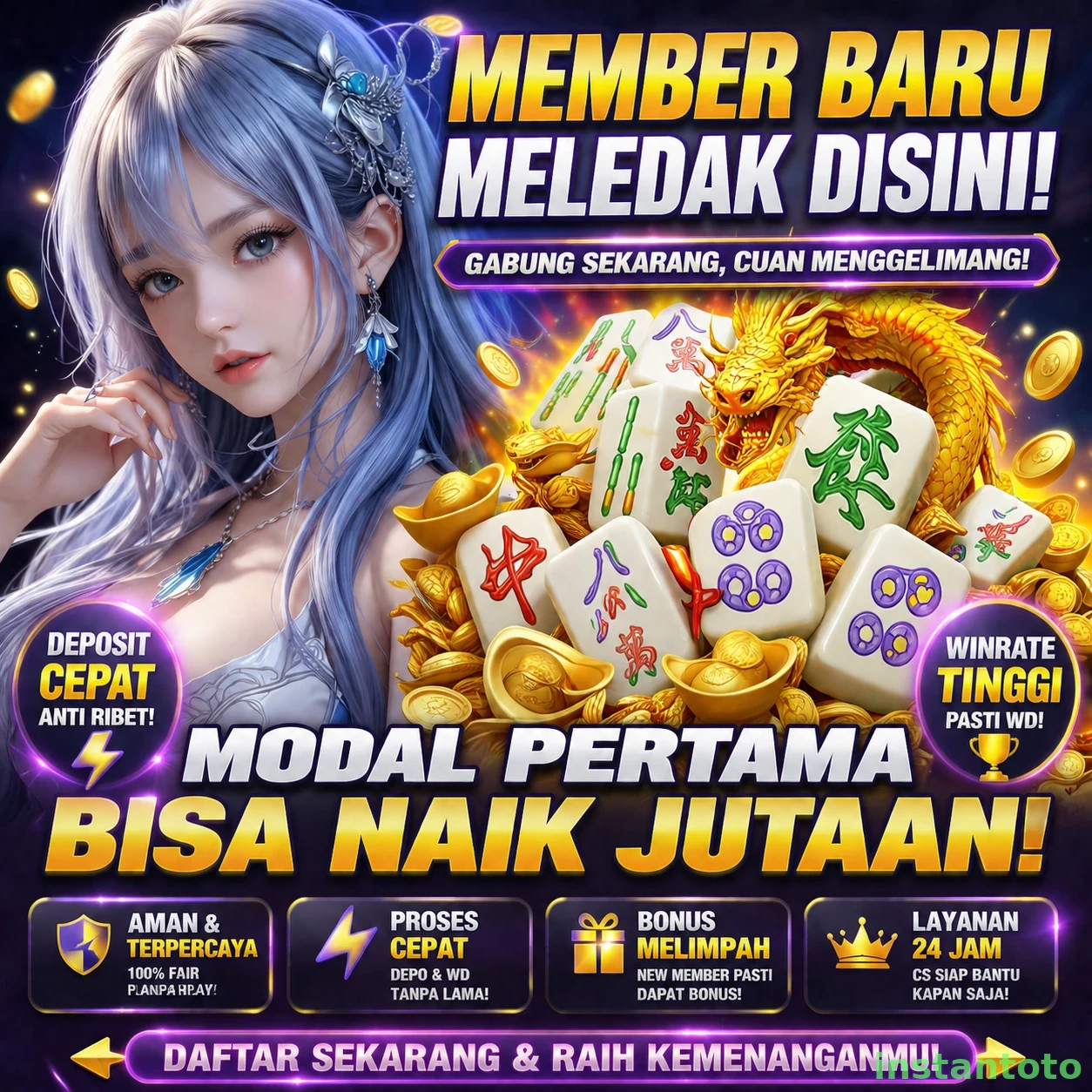 Cara Mendaftar dan Verifikasi Akun di instantoto
